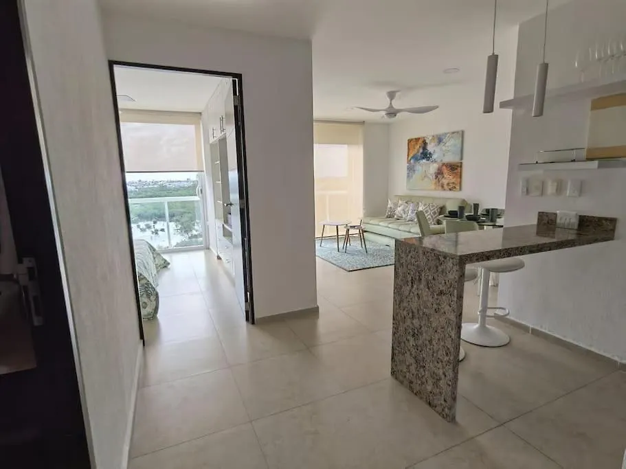 Departamento En Amara Cancun, Puerta Del Mar