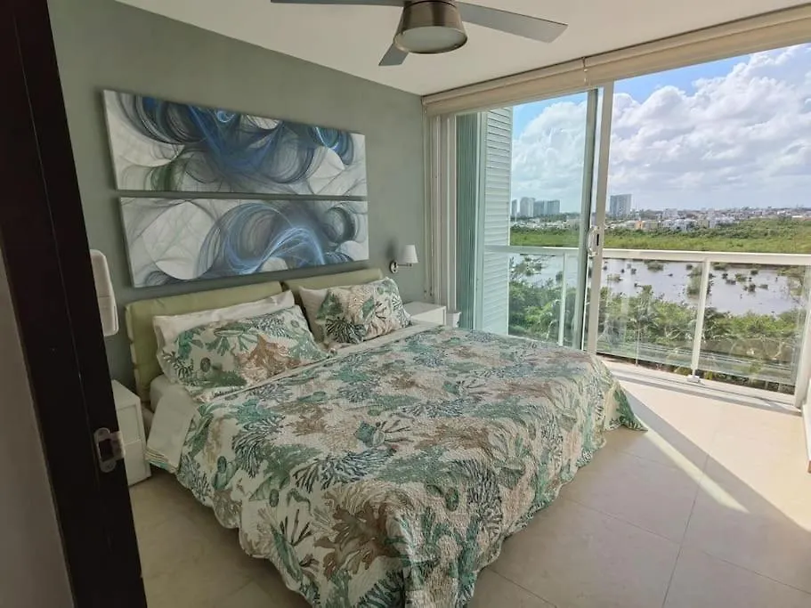 公寓 Departamento En Amara Cancun, Puerta Del Mar